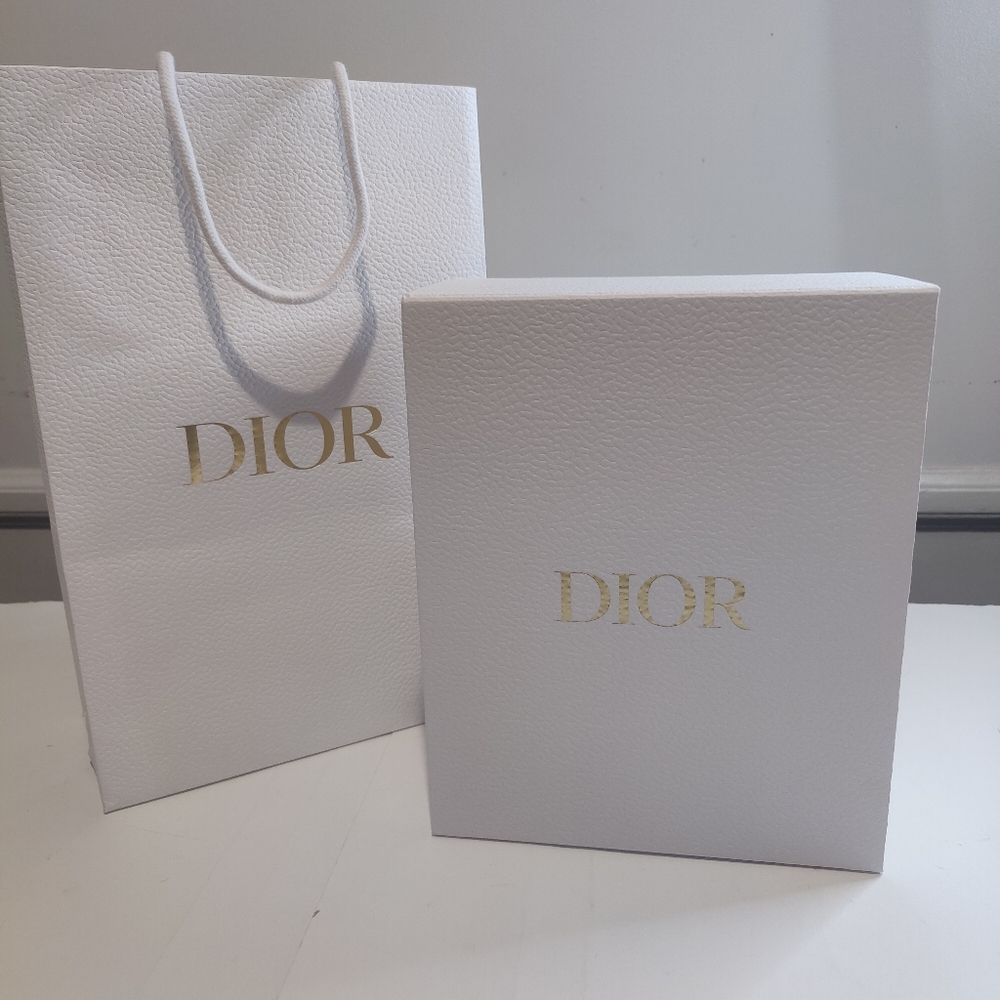 DIOR Empty Box With DIOR Shopping Bag